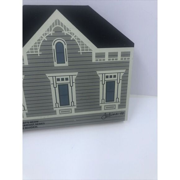 The Cat’s Meow  Bed and Breakfast Series Victorian Mansion. 1995 Vintage - Picture 13 of 13